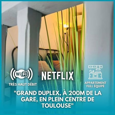 Апартаменты Duplex - Centre - Gare Matabiau Тулуза Экстерьер фото